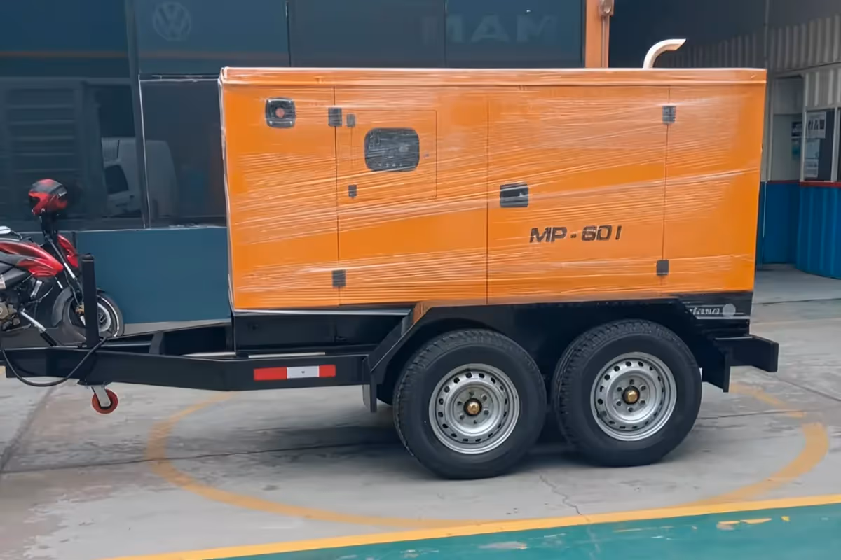 Remolques para Grupo Electrógeno y Compresores