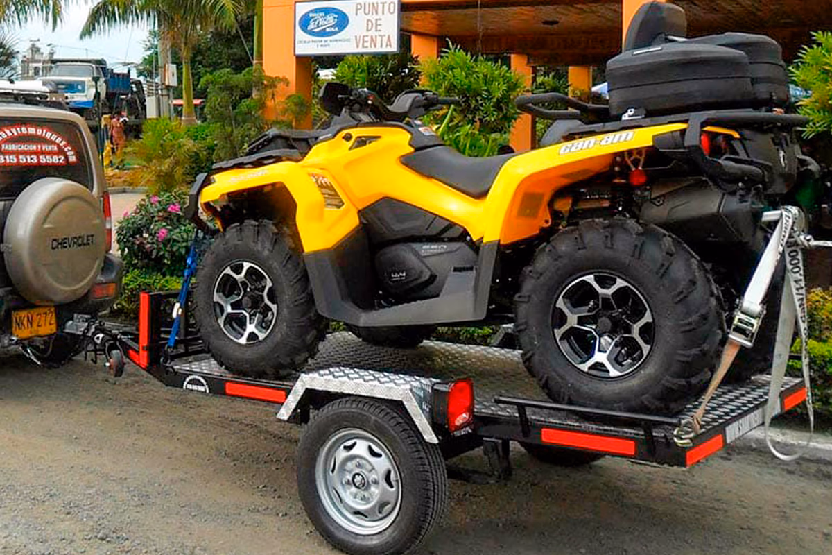 Remolque porta Cuatrimoto