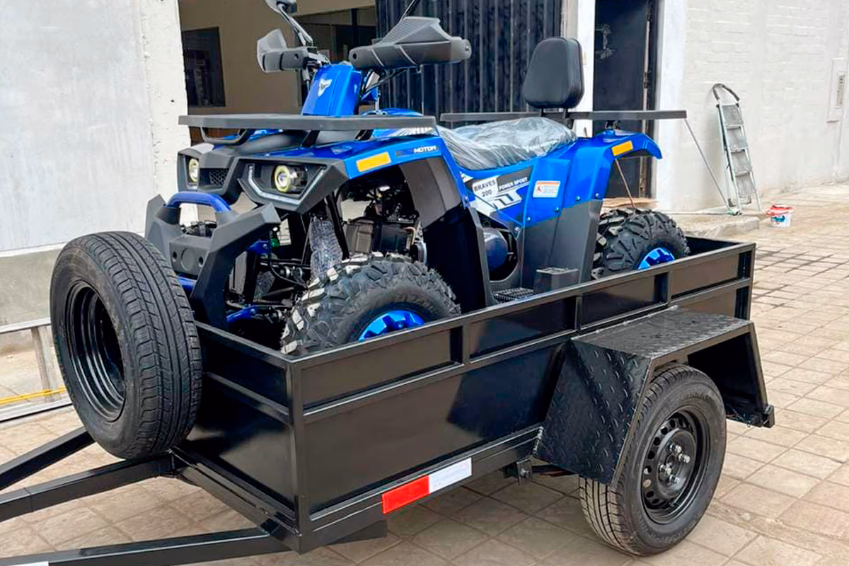 Remolque porta Cuatrimoto