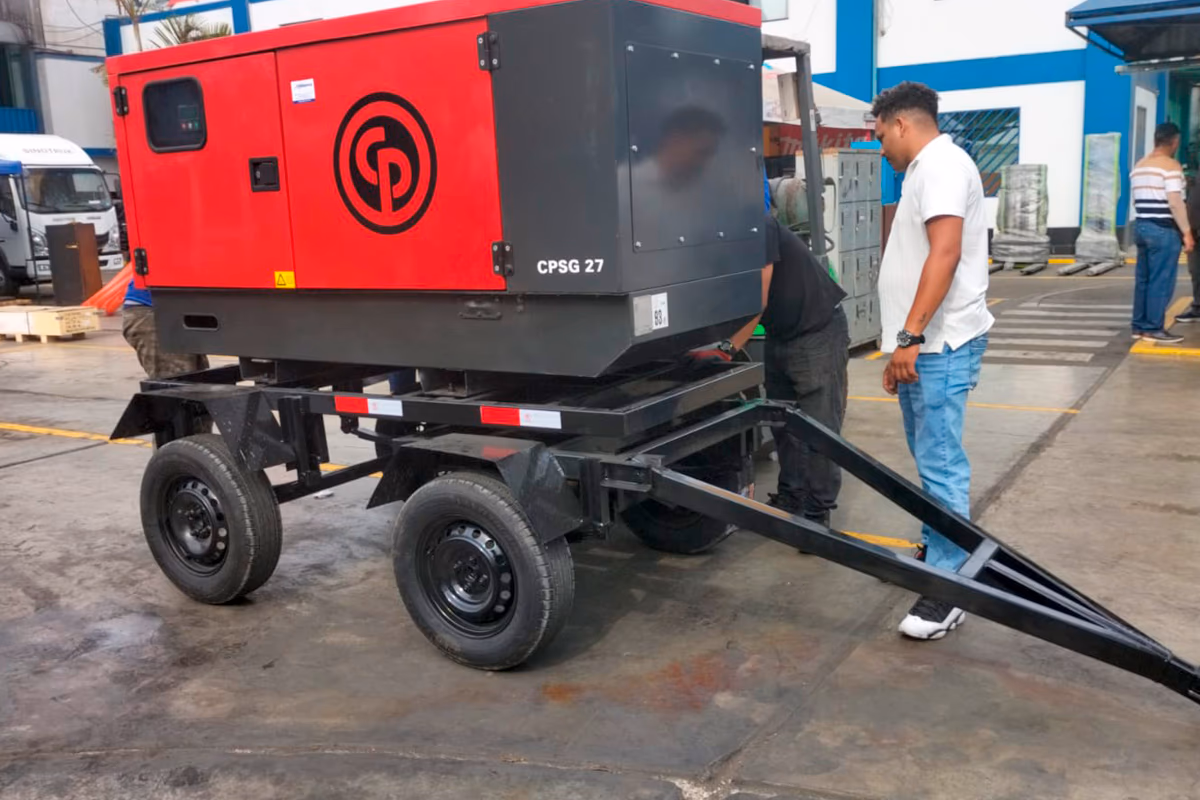 Remolque con tornamesa